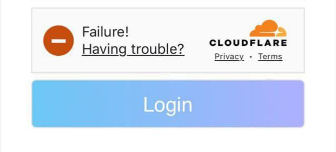 Cityline login failure